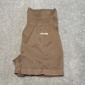 Tan/Taupe BO+TEE High-Waisted Shorts Size XS